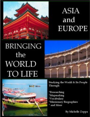 Book cover - Asia and Europe World to Life