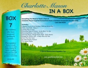 Charlotte Mason in a Box 7