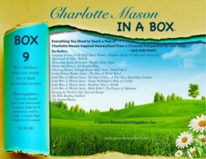Charlotte Mason in a Box 9
