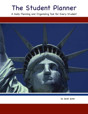 Book cover - Student Planner Liberty